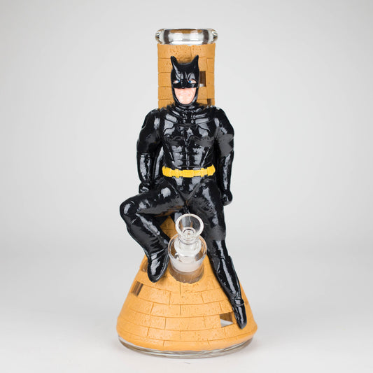 12" Bat Hero Tower Glass Bong – 9mm Thick Collectible Glass