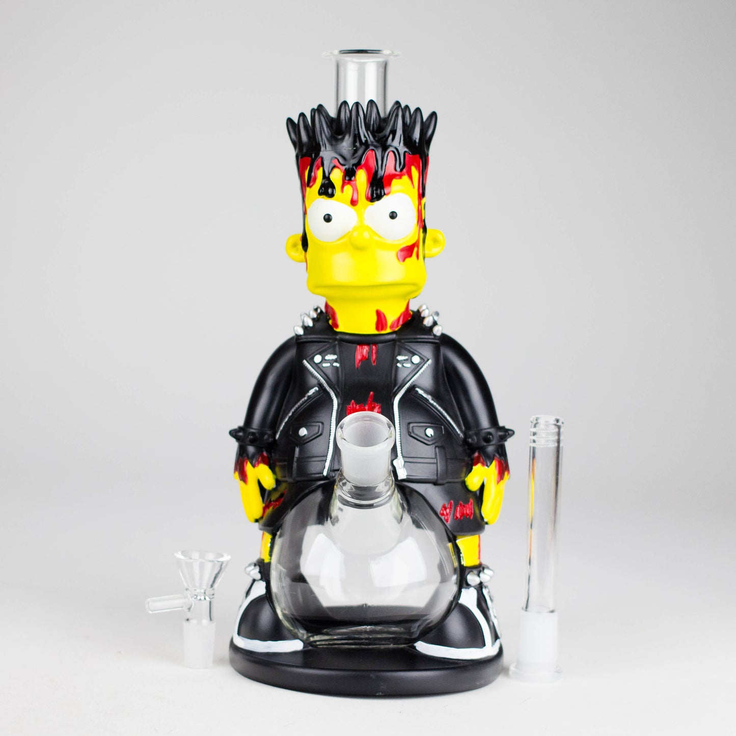 11.5" Spiky Rebel water pipe