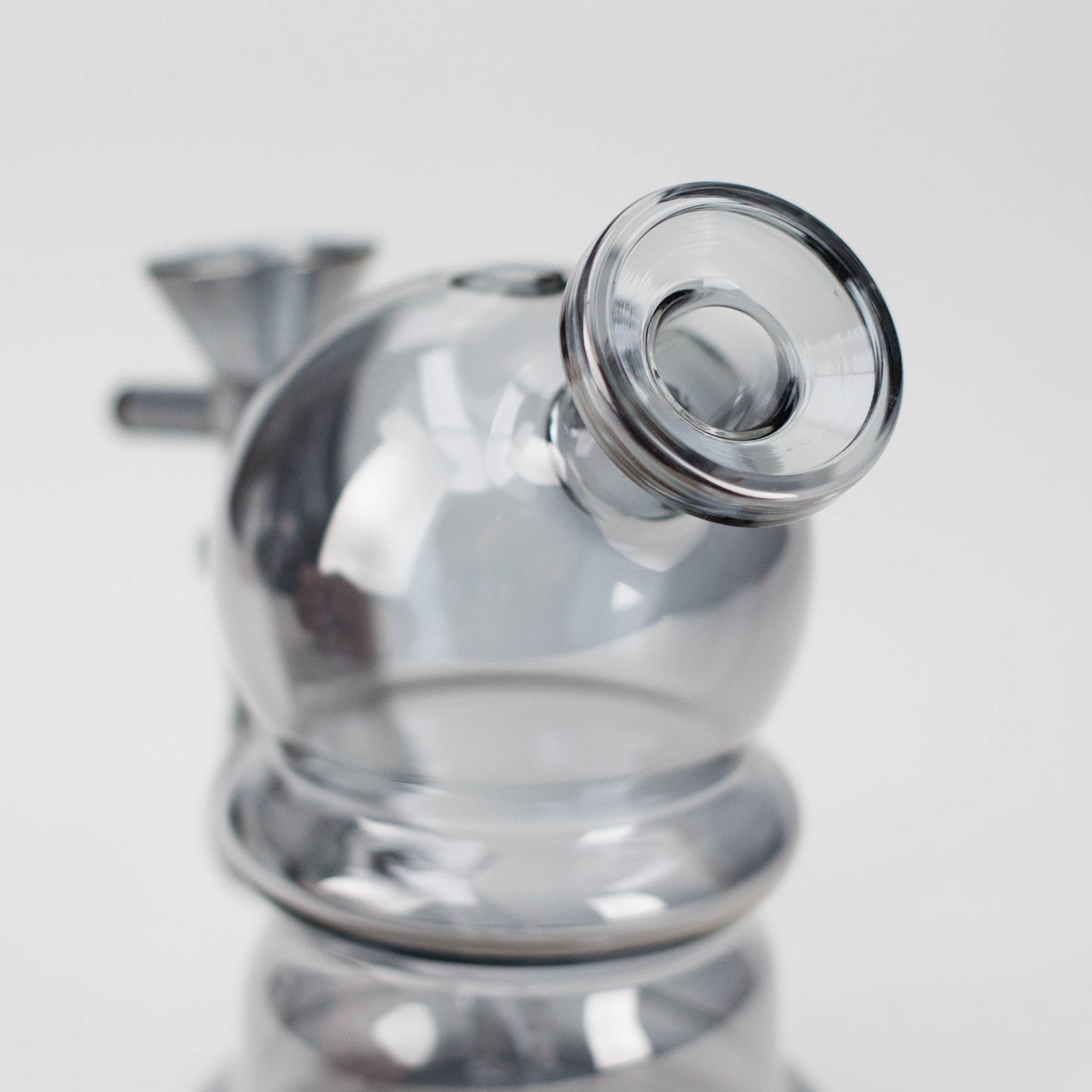 5" Solid Color Electroplate Glass Bong