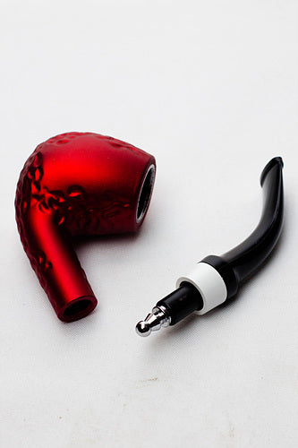 Sherlock durable plastic pipe in a display case -WP141