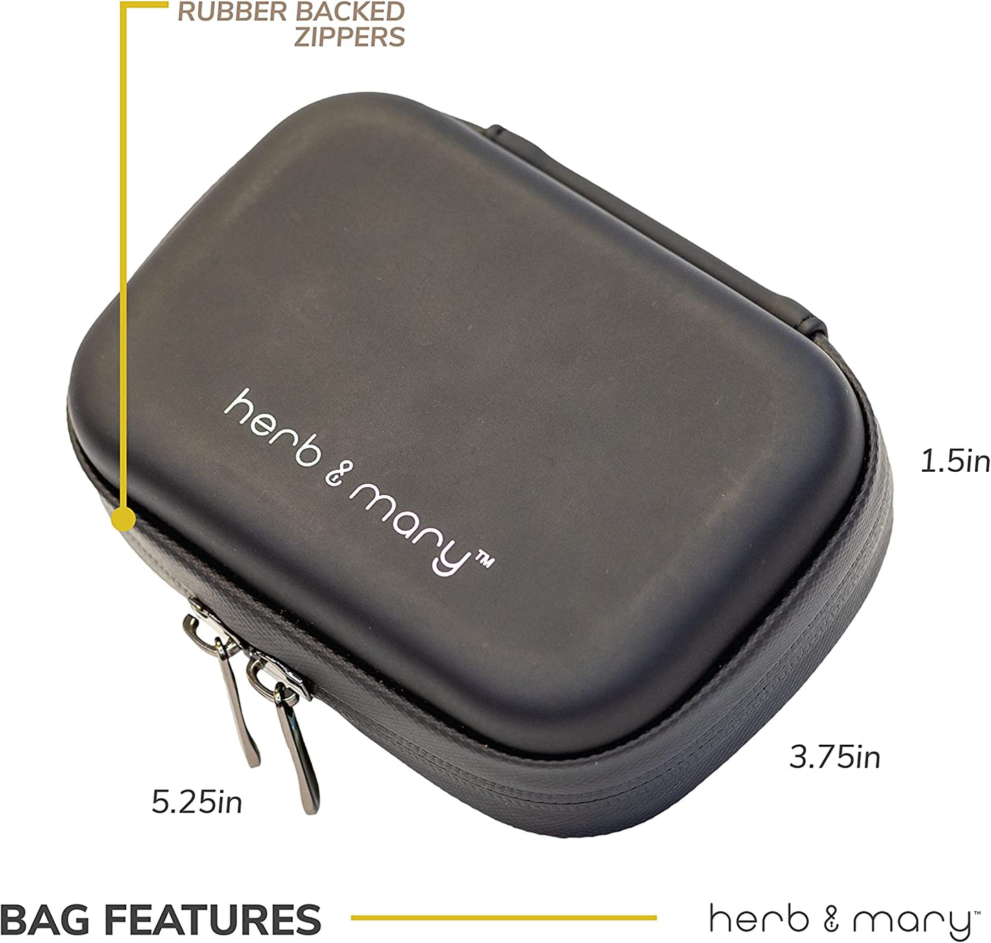 Herb & Mary | Hard accessory carrying case
