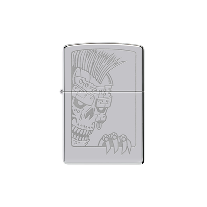 Zippo 46426 Mohawk Skull
