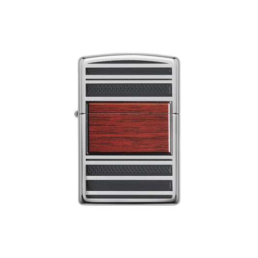 Zippo 28676 Wood Emblem with Pipe Insert
