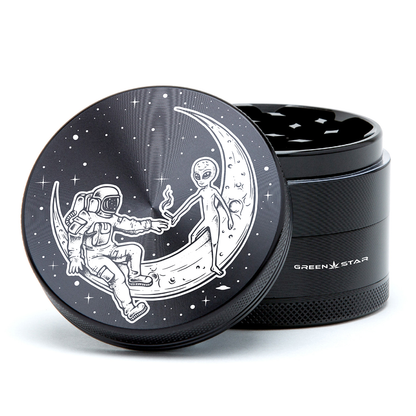 Green Star | 2.5" (63mm) Grinder - Best Buds Design