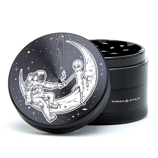 Green Star | 2.5" (63mm) Grinder - Best Buds Design