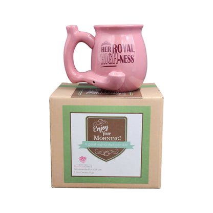 Her royal high-ness small pink mug