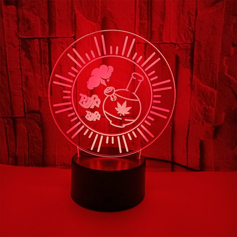 LED Table Lamp – 3D Night Light Optical Visual Illusion