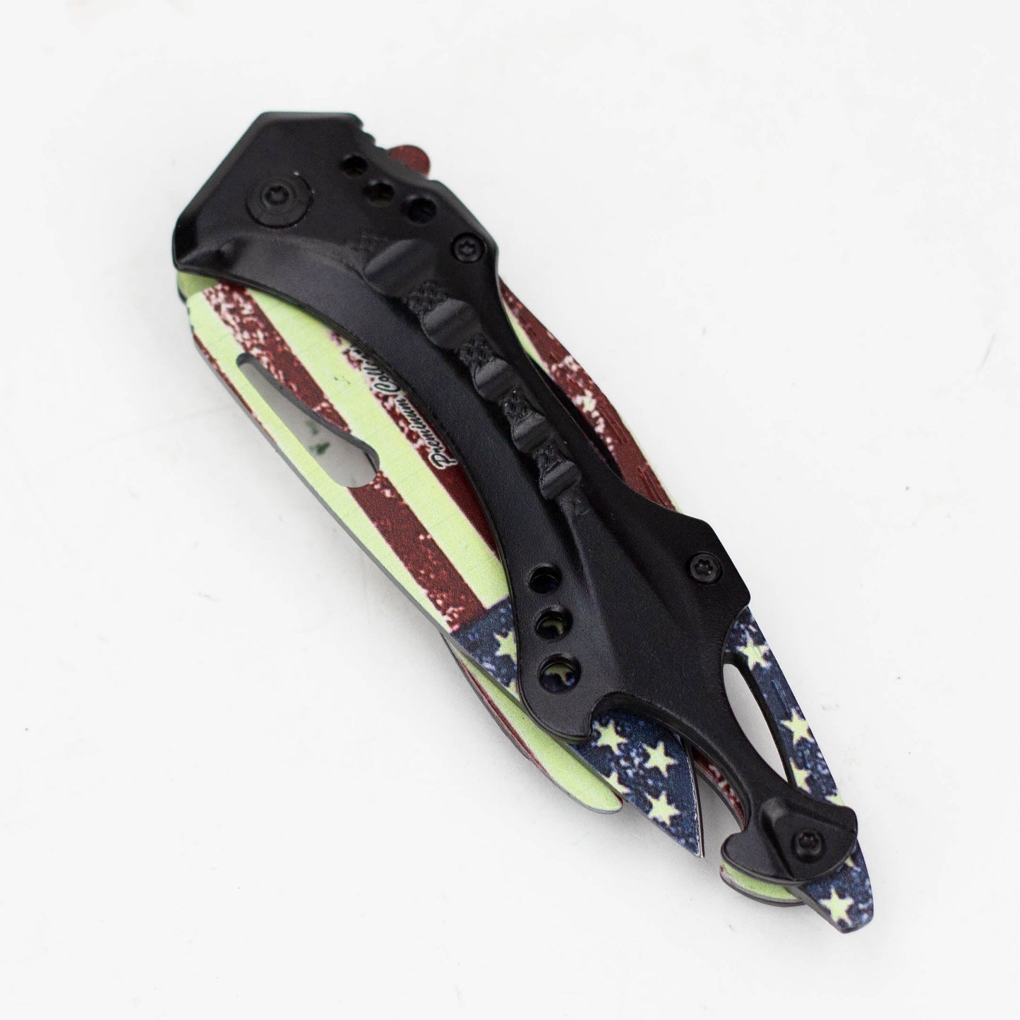 8" " USA Flag  Handle - Folding Knife [13733]
