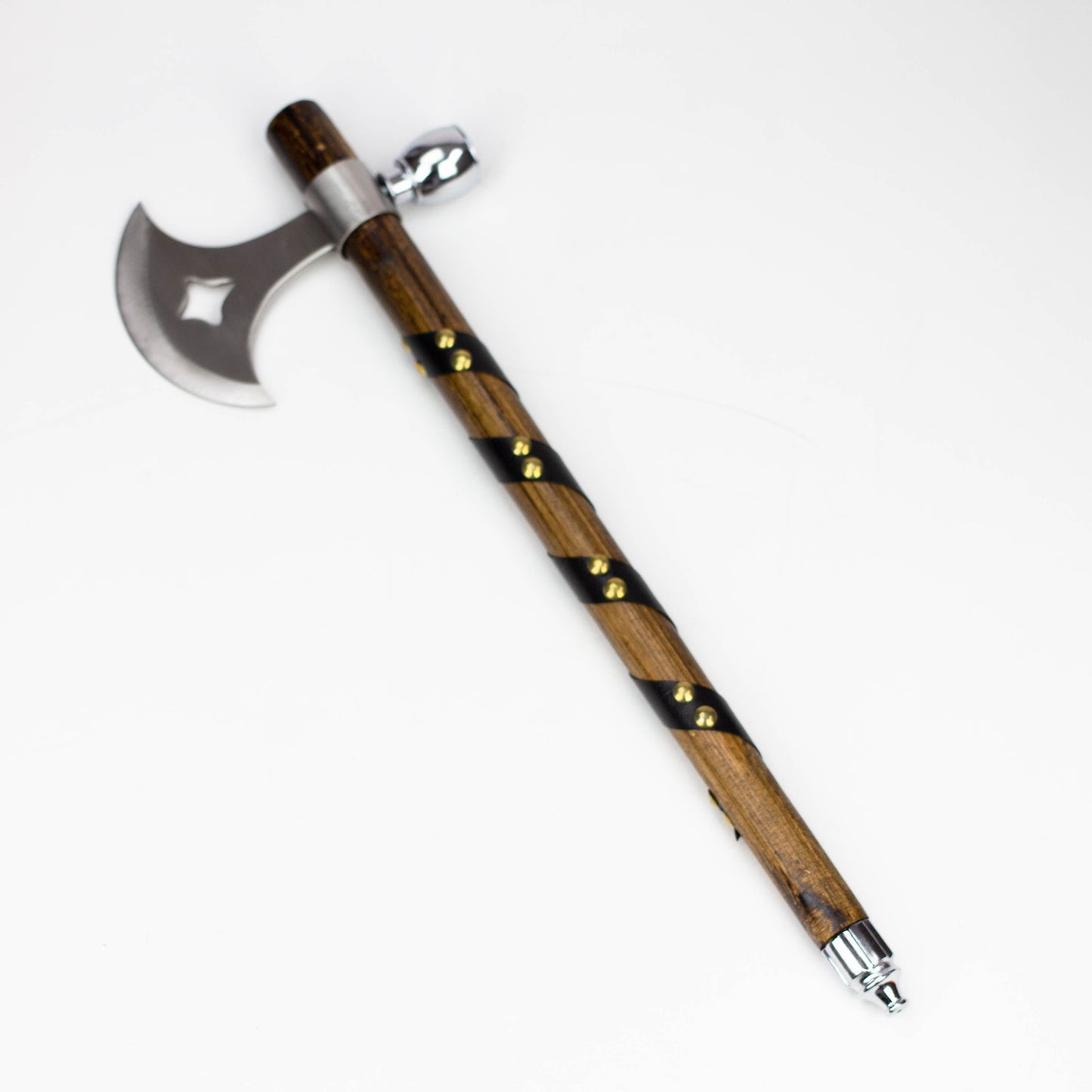 Native Indian Chief Axe  Functional Smoking Tobacco Peace Style [FA-6]