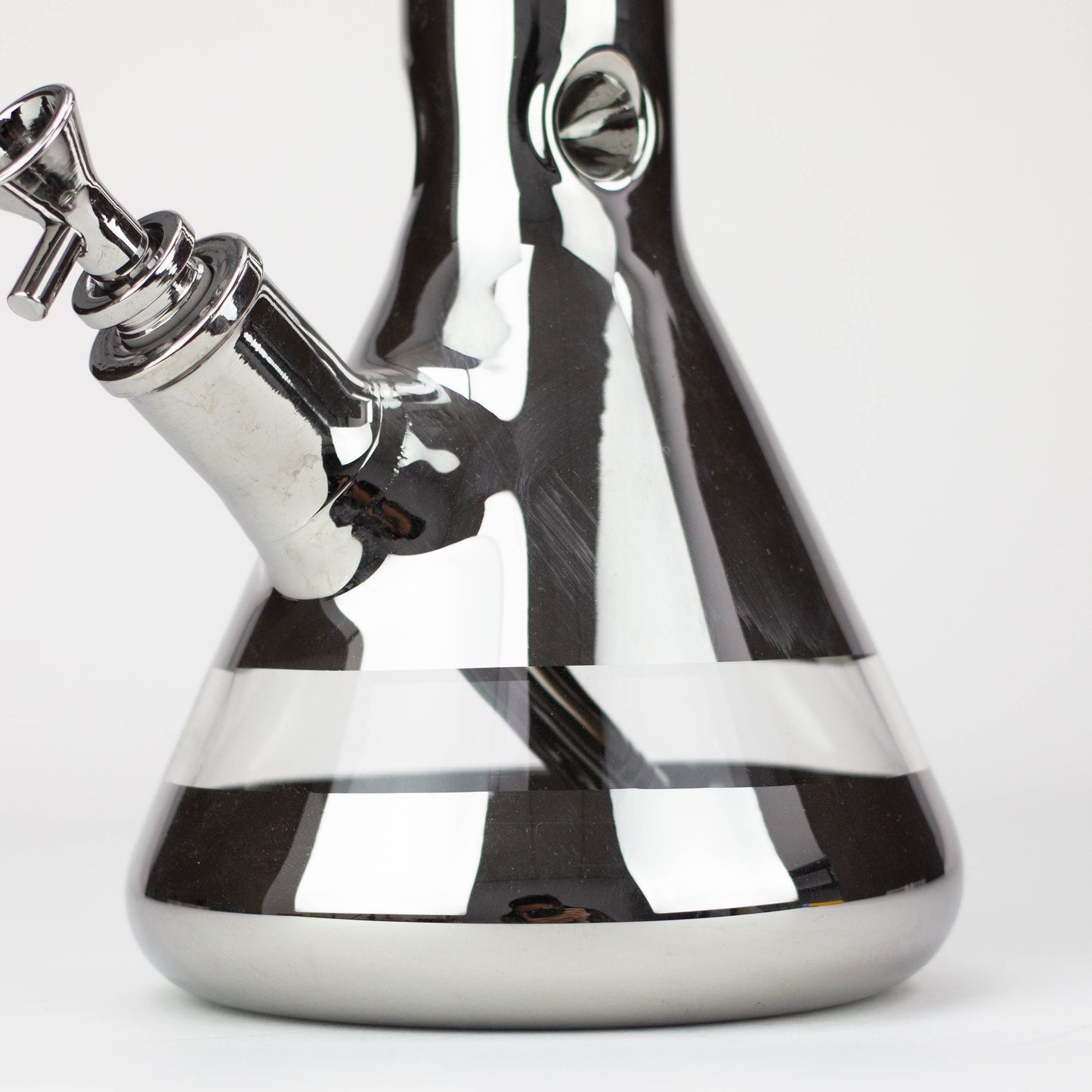 24" Infyniti 7 mm metallic glass water bong [GP1774]