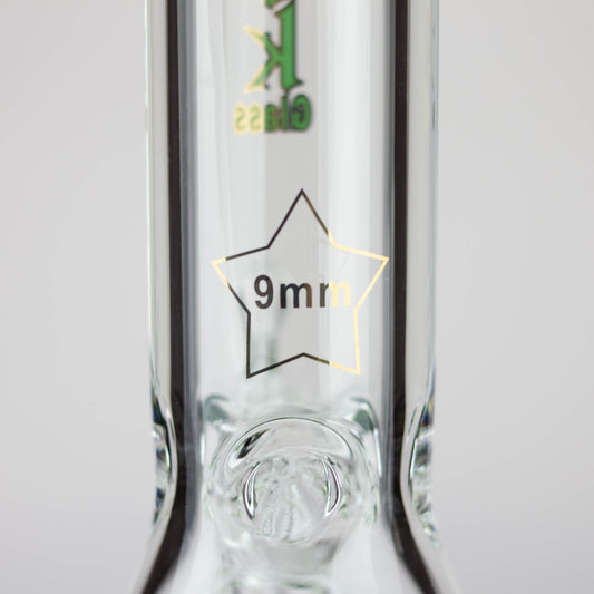 12" SPARK 9 mm glass beaker water bong [GB223]