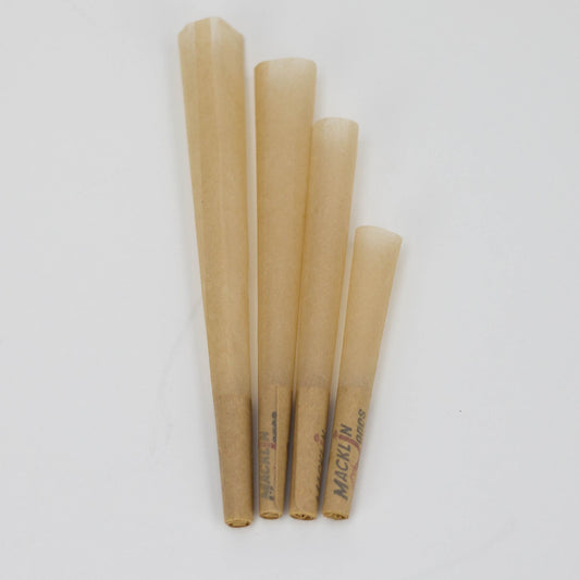 Macklin Jones - Natural Unrefined Pre-Rolled cone Bottle