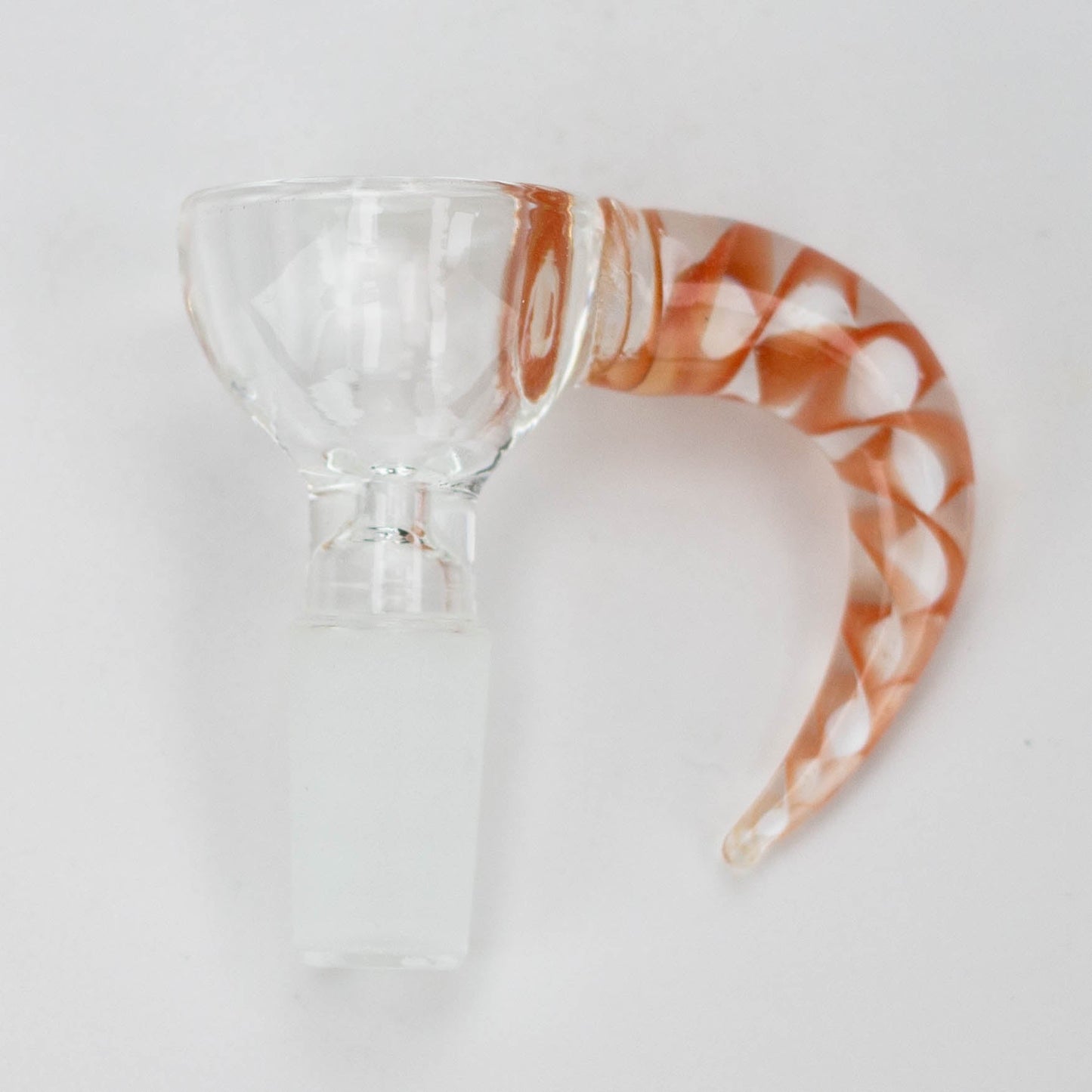 Thick Large bowl with horn handle