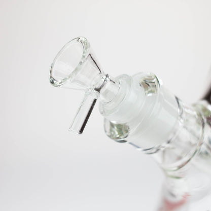 13.5” RM cartoon 9 mm glass Glow beaker water bong [GB21009]