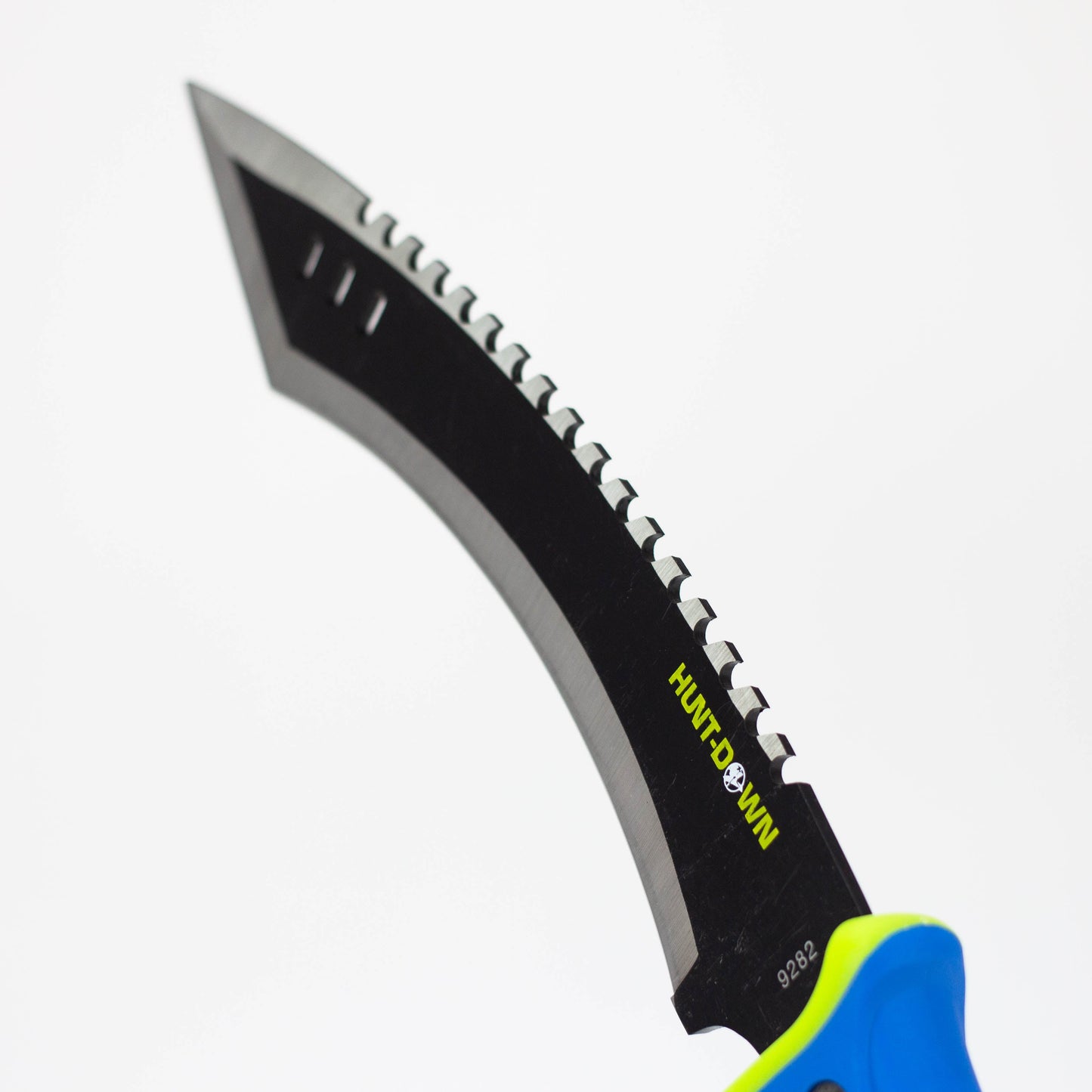 16" Hunt-Down Full Tang Hunting Knife with Rubber Handle [9282]