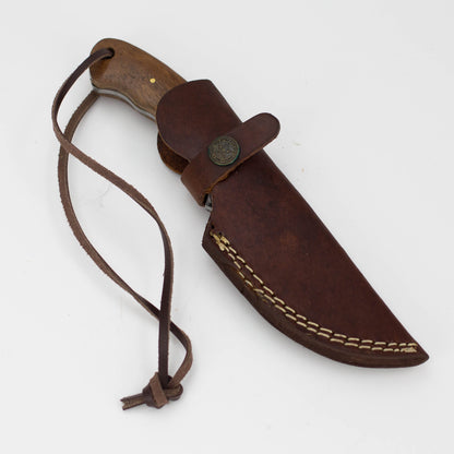 Red Deer® Full Tang Hunting Knife Wood Handle [RD-130]