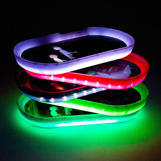 Bluetooth Speaker LED Rolling Tray Assorted color [LED-B]