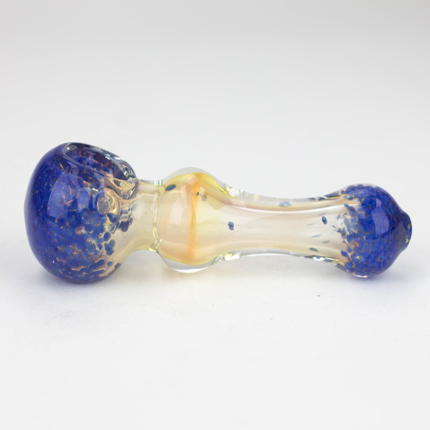 4.5" Gold Fumed Hand Pipe Pack of 2 [10606]