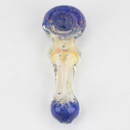 4.5" Gold Fumed Hand Pipe Pack of 2 [10606]