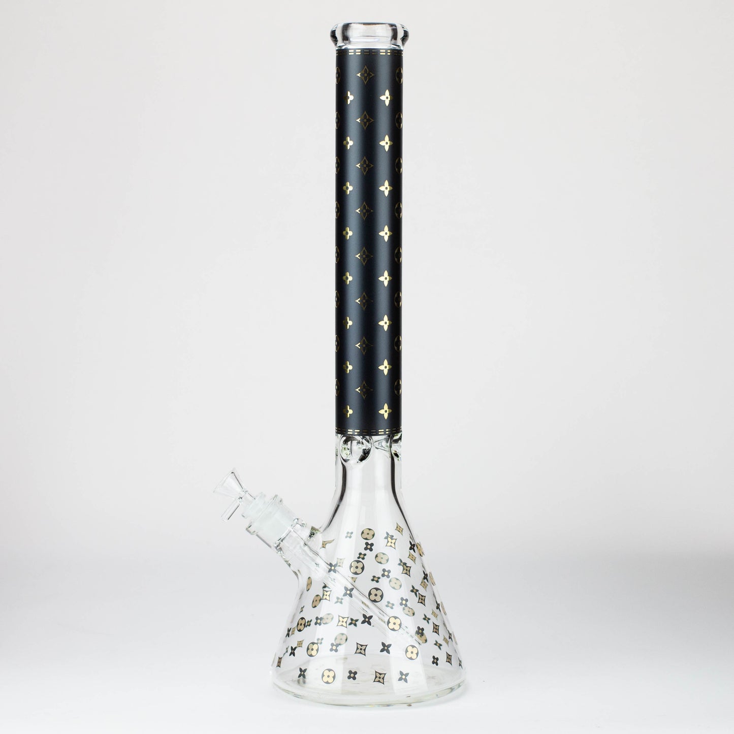 20" Luxury Patterned 9 mm glass water bong [GBT2103]