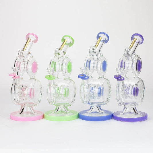 preemo - 10 inch Double Drum Bubbler [P085]