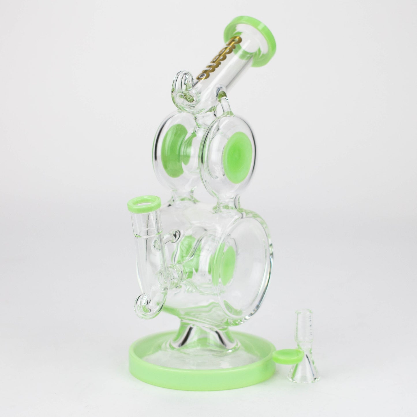 preemo - 10 inch Double Drum Bubbler [P085]