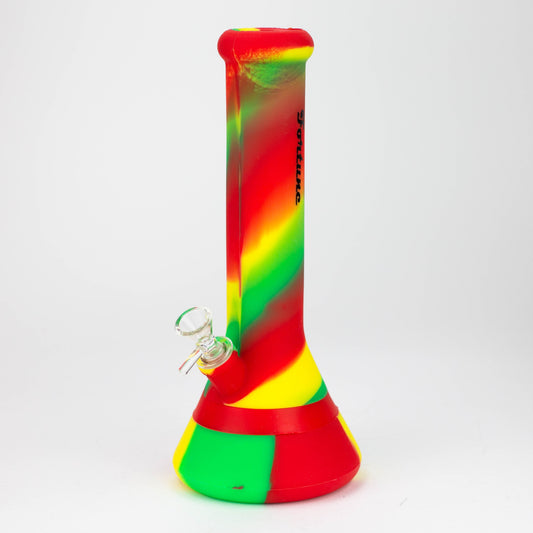 12" Multi-color silicone detachable water bong-Assorted