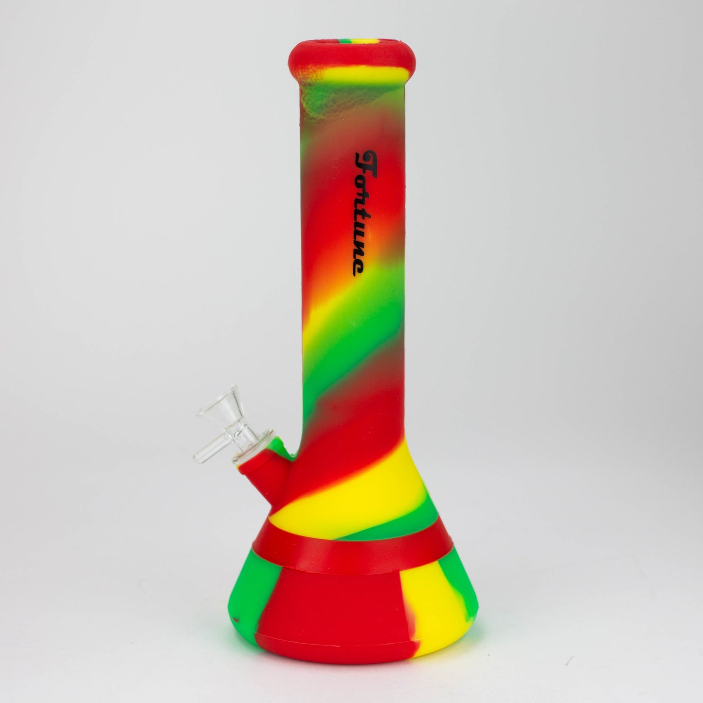 12" Multi-color silicone detachable water bong-Assorted