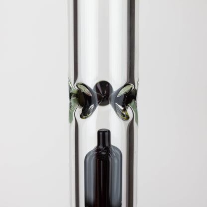 Infyniti | 24" Dual tree 7mm beaker glass water bong