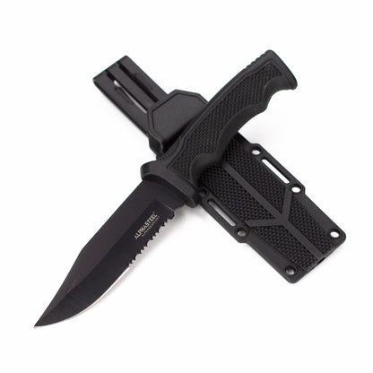 ALPHASTEEL | Fixed Blade Knife with ABS Sheath [2818]