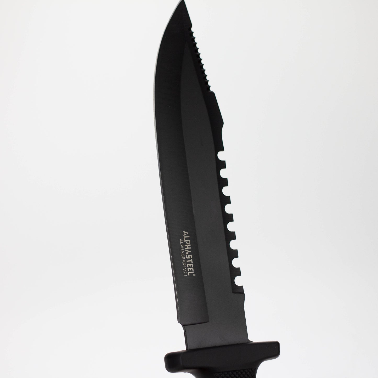 ALPHASTEEL | 11.5″ Tactical Hunting Knife with throwing Knife [1248A]