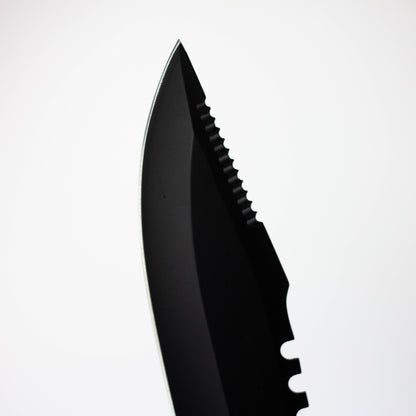 ALPHASTEEL | 11.5″ Tactical Hunting Knife with throwing Knife [1248A]