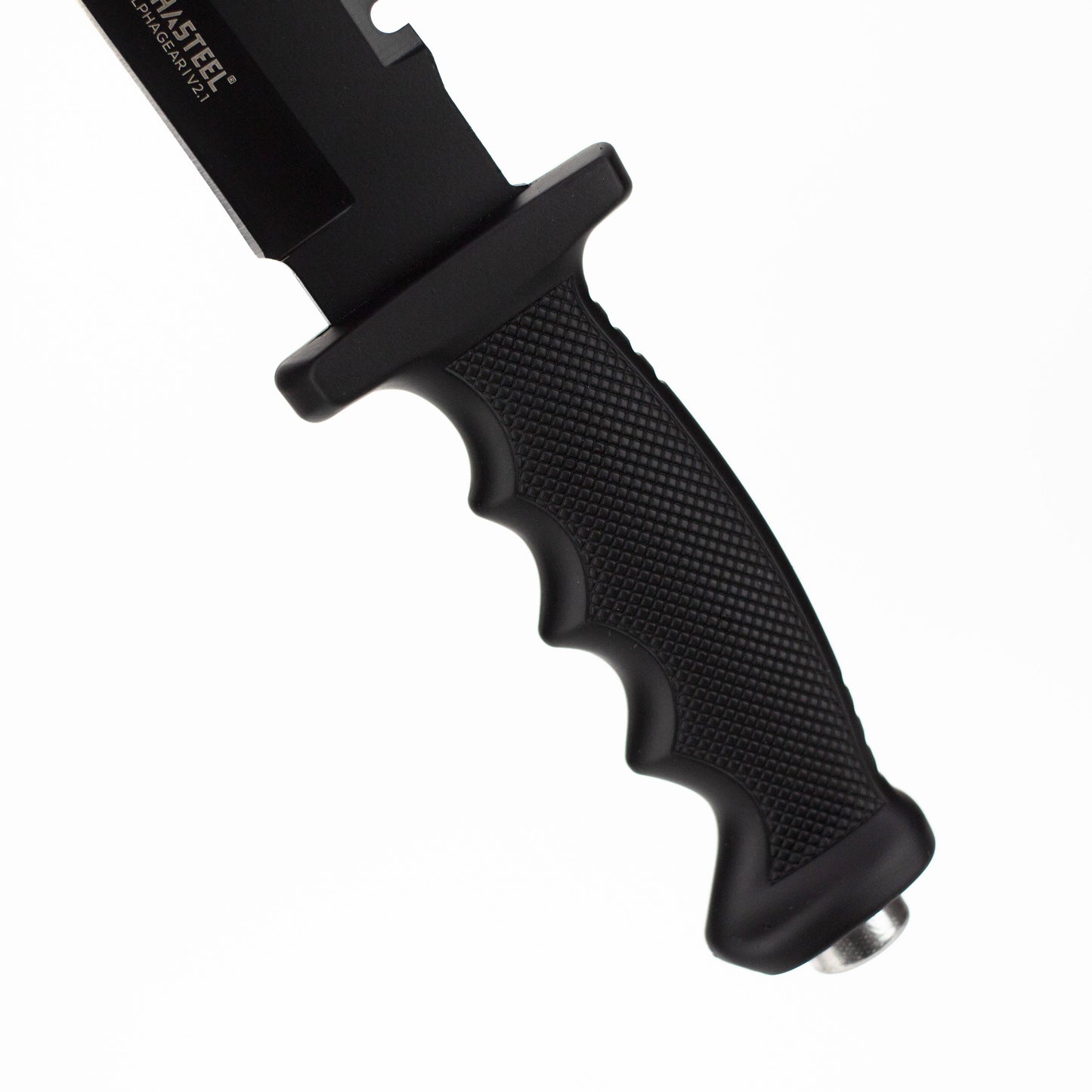 ALPHASTEEL | 11.5″ Tactical Hunting Knife with throwing Knife [1248A]