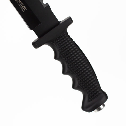 ALPHASTEEL | 11.5″ Tactical Hunting Knife with throwing Knife [1248A]