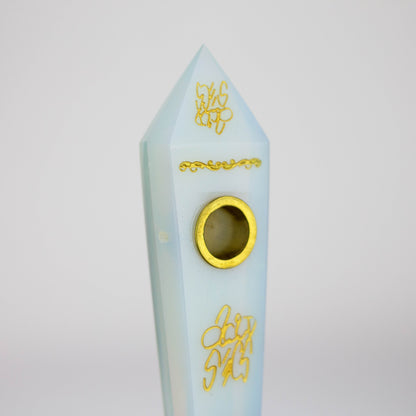 Acid Secs |  Custom Golden Engraving Pipe with Choke