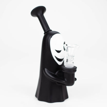 6.5" Ghost Face Water Pipe [YS-609]