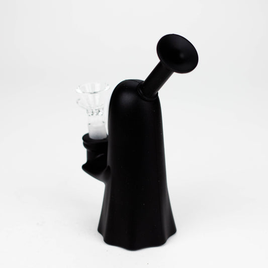 6.5" Ghost Face Water Pipe [YS-609]