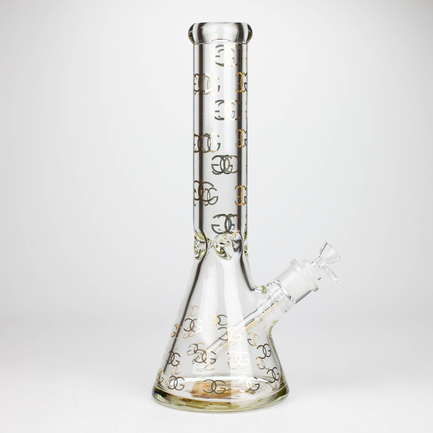 Golden Crown™ | 14Inch 9mm GC bong with 24K Gold Emblem