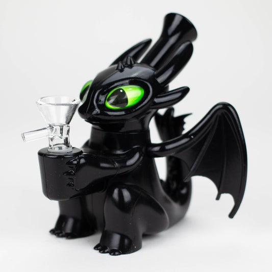 5.5" Black Dragon Water Pipe [YS-237]