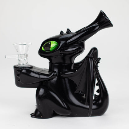5.5" Black Dragon Water Pipe [YS-237]