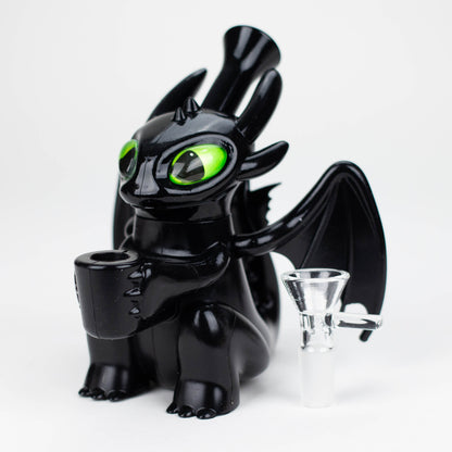 5.5" Black Dragon Water Pipe [YS-237]