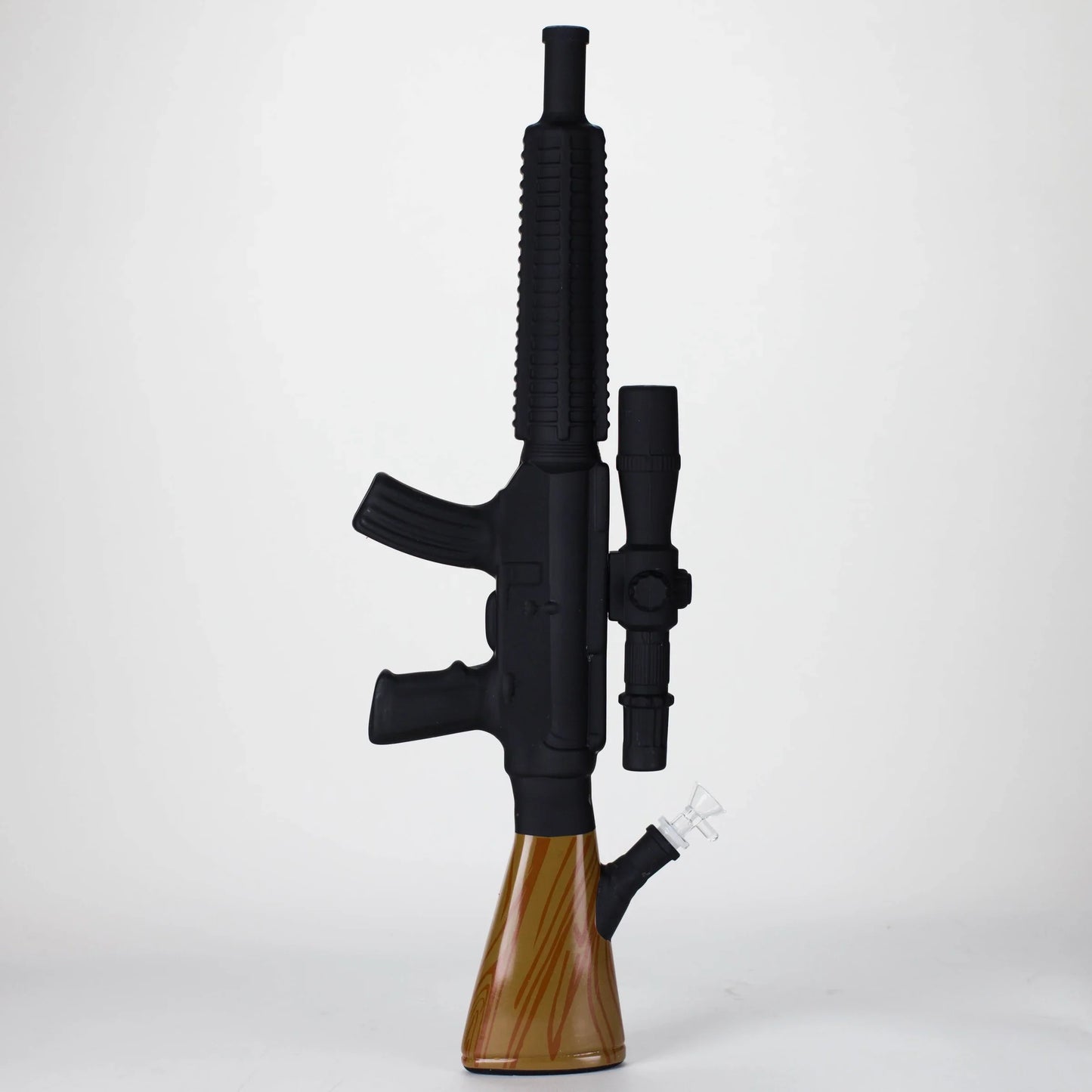 24" Rifle Smoke Glass Bong