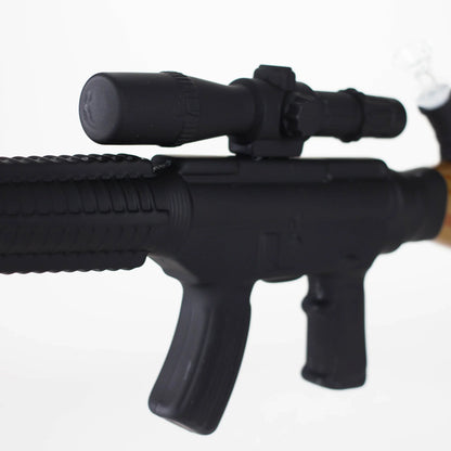 24" Rifle Smoke Glass Bong