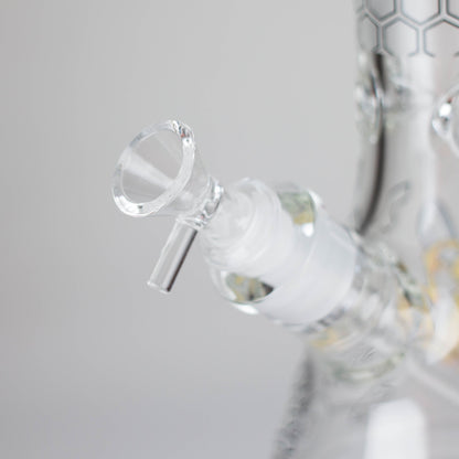 Z14" 7 mm Glass Bong With Cartoon Bee Design