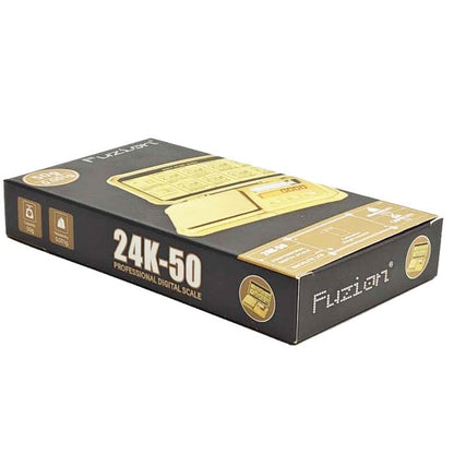 Fuzion | 24K-50 Gold 50g*0.001g Mini Scale With 50g Weight