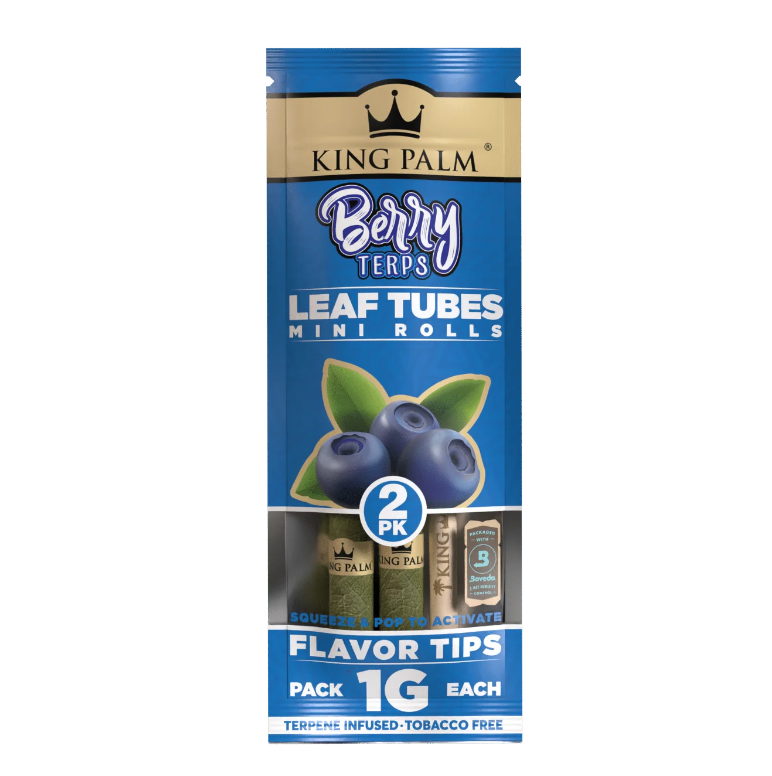 King Palm | Mini Hand-Rolled with flavor tips - 20 pouches Display [SMK983]