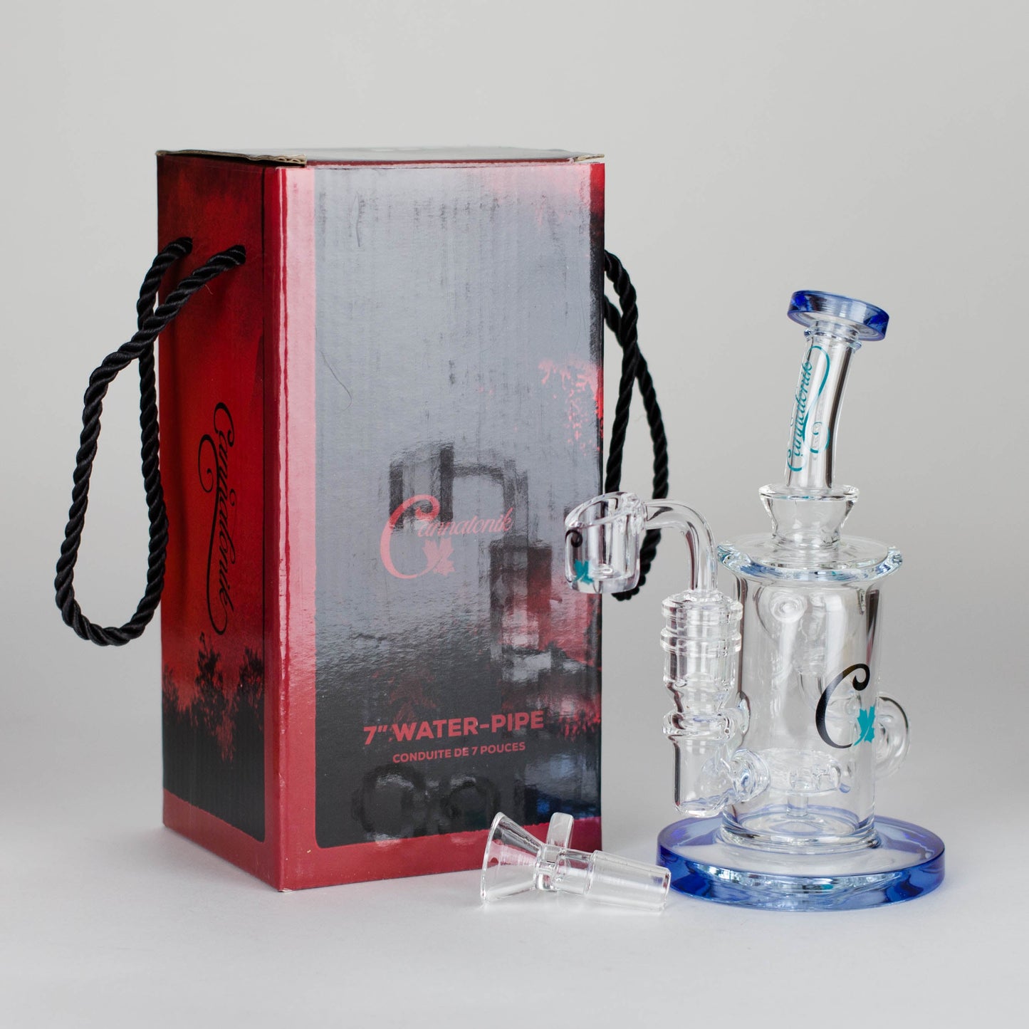 Cannatonik | 7" Glass Bong and Dab Rig