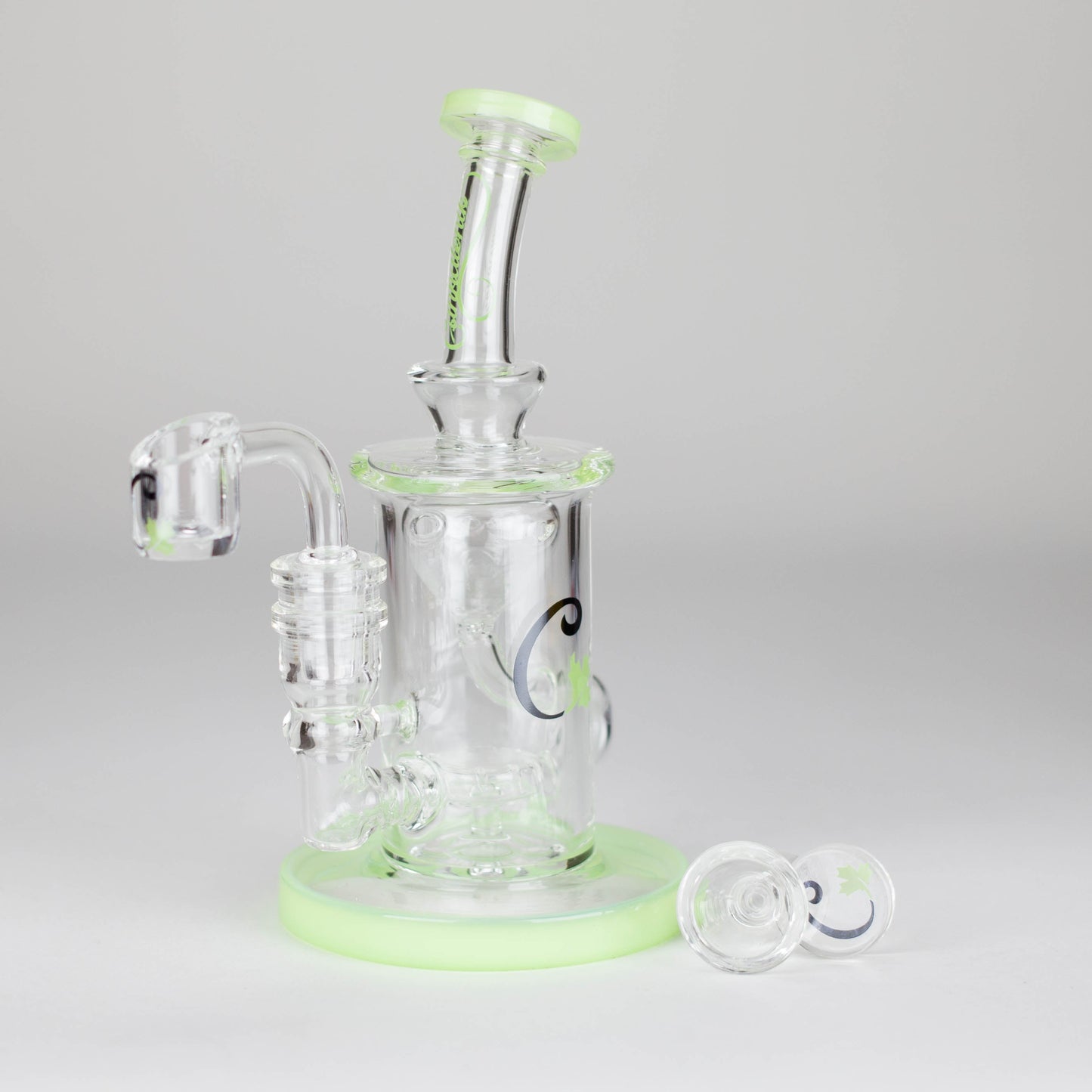 Cannatonik | 7" Glass Bong and Dab Rig
