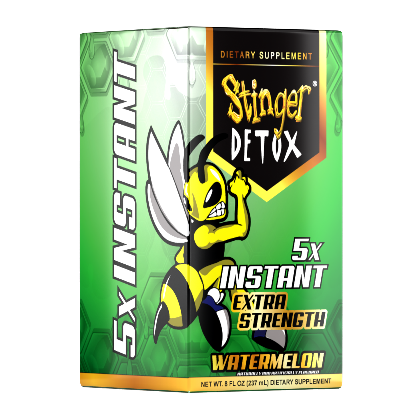 Stinger Detox | 5X Instant Extra Strength Drink – Watermelon (8 fl oz)