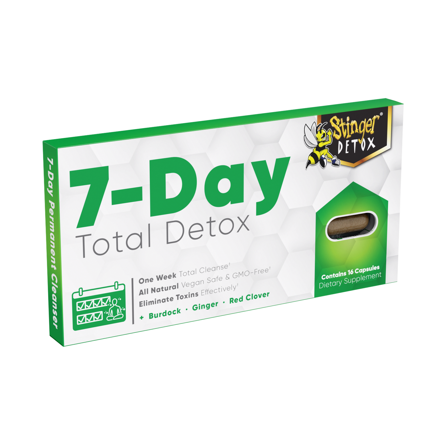 Stinger Detox | 7-Day Total Detox Permanent Cleanser Capsules